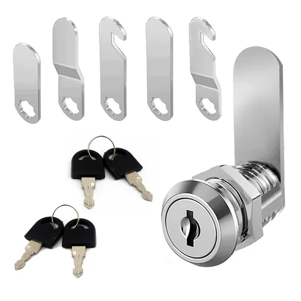 4 keys, 5 pieces, C1820 universal key for cam locks, RV LOCK, camper lock, mailbox lock