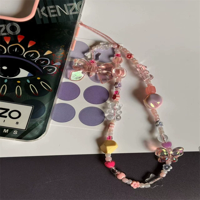 Свежая бисерная bracelet с бантиком, камера, сумка для оборудования, брендовая сумка-декор, с маленькими медведями, цветочная