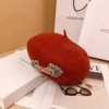 B23038 beret-caramel color