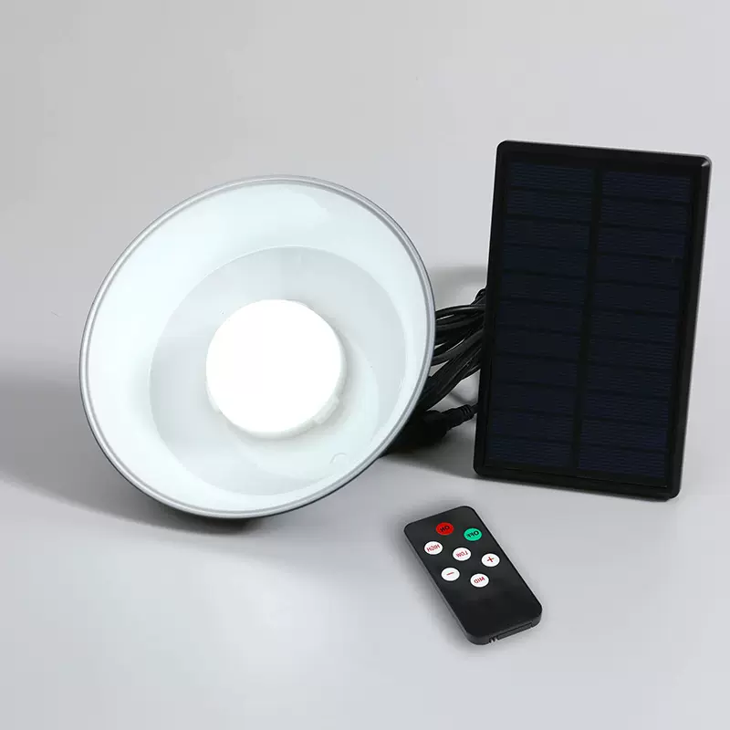 跨境LED吊挂灯户外防水庭院露营仓库过道车库家用太阳能吊灯省电