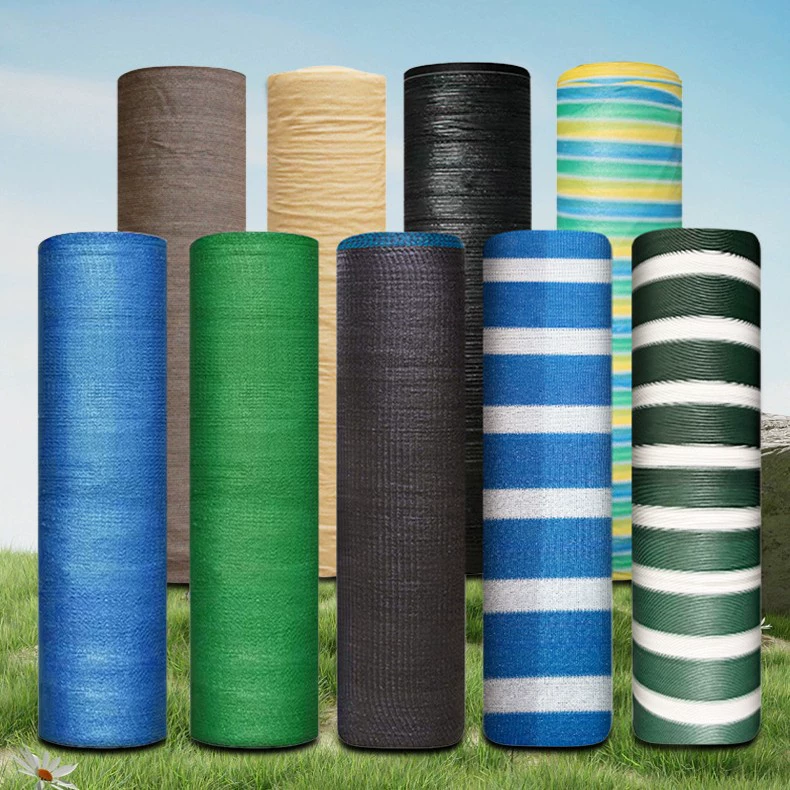 Индивидуальная солнцезащитная сетка в рулонах, сельскохозяйственная полосатая утолщенная зашифрованная солнцезащитная сетка для двора, сетка для затенения и теплоизоляции балкона, сетка для затенения