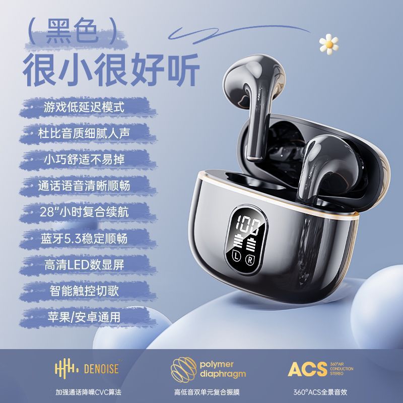 X55 X87 Q86 Mini llamada táctil indolora transfronteriza Alta calidad de sonido Duración larga Bluetooth 5.3 Modelo privado universal