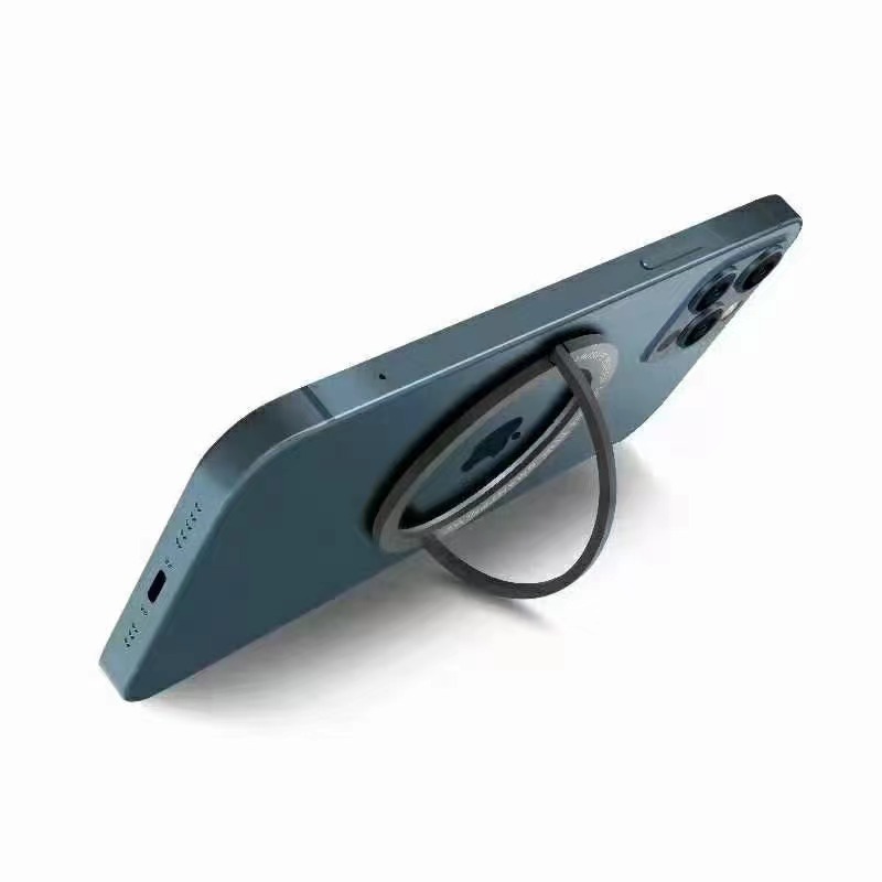 Magsafe Magnetic Ring Holder Mobile Phone Metal Ring Buckle Holder Suitable for Apple Android Car Wireless Charging