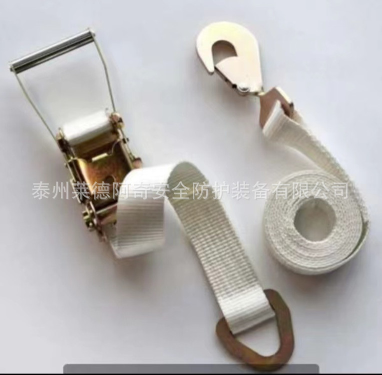 1.5寸2寸棘轮收紧紧绳带现货供应无钩拉紧器捆绑带货物捆绑带