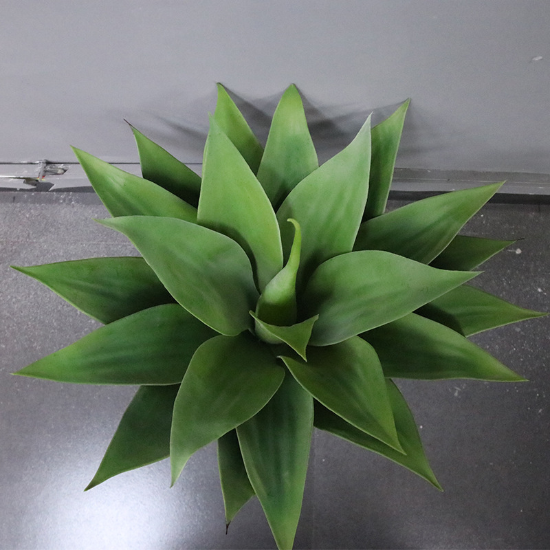 Decoración de agave artificial planta de arena paisaje a juego planta verde artificial Planta artificial flor artificial fábrica al por mayor