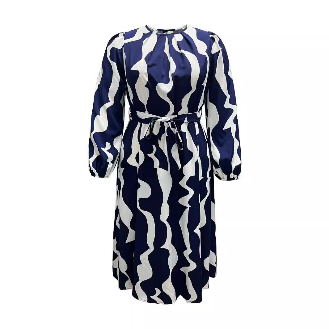 (Cross-border trading), brand dress, Amazon, European style, plus size