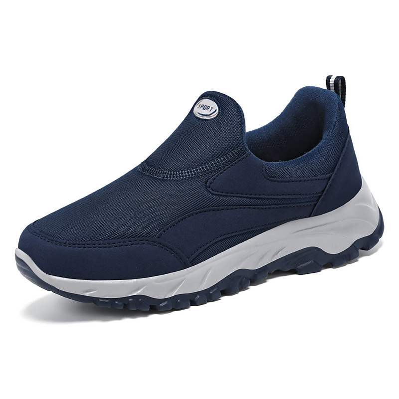 Zapatos de hombre zapatos de primavera cómodos zapatos de edad avanzada zapatos deportivos al aire libre zapatos casuales transpirables de un solo pie