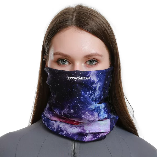 Cross-Border New Style Starry Sky Autumn and Winter Cycling Mask for Men and Women, Windproof and Cold-Proof Face Protection, Outdoor Skiing Neck Gaiter, Warm Neck Scarf