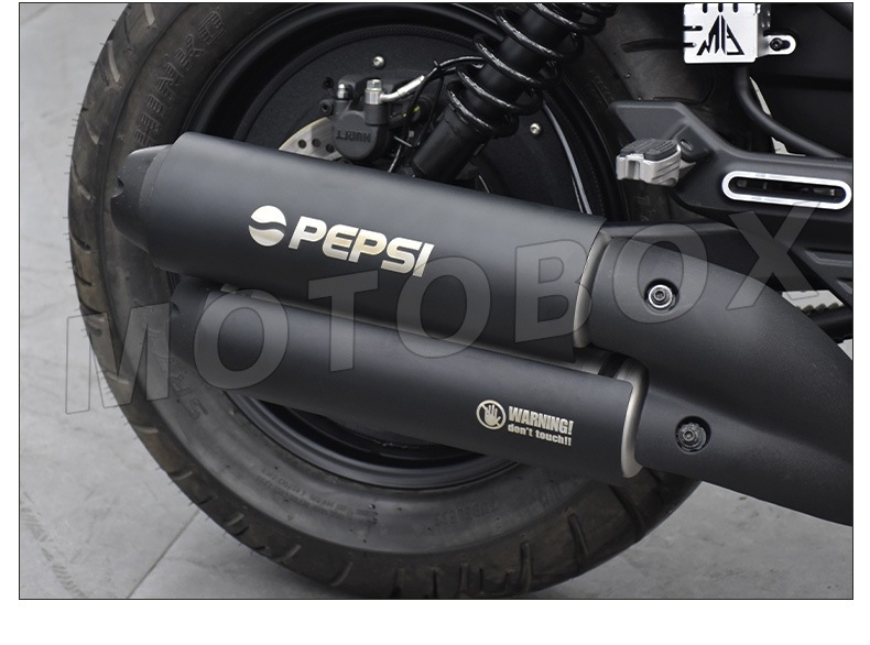 Wuji Cu250/525/625 Chinchilla Napoleon 450 Exhaust Pipe Anti-Scalding Cover Black Protective Cover Modification Parts