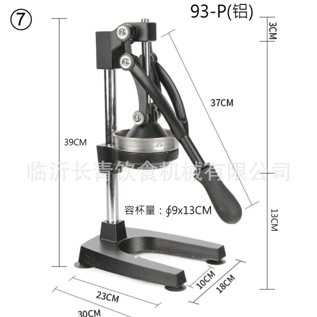 Ручная соковыжималка из нержавеющей стали, ручной пресс, соковыжималка, коммерческая фруктовая лавка, соковыжималка для свежевыжатого апельсинового сока, лимон, гранат