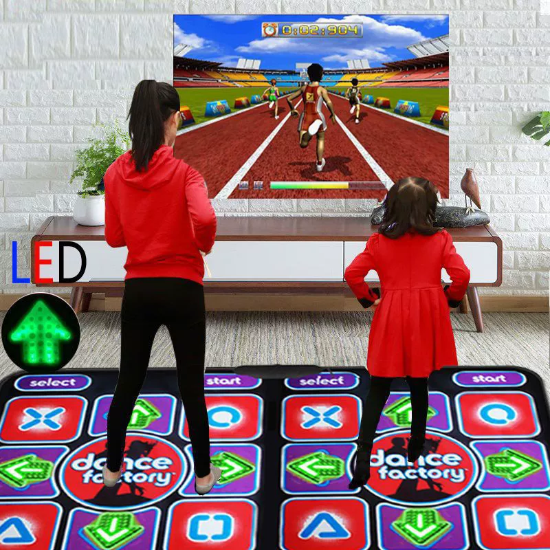 Танцующая беспроводная игровая консоль для двоих, ноутбук, 3D, датчик человека