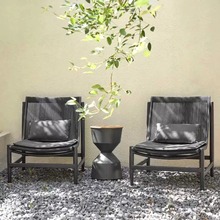 户外沙发藤编花园庭院三件套茶几餐桌椅组合现代休闲藤椅室外家具