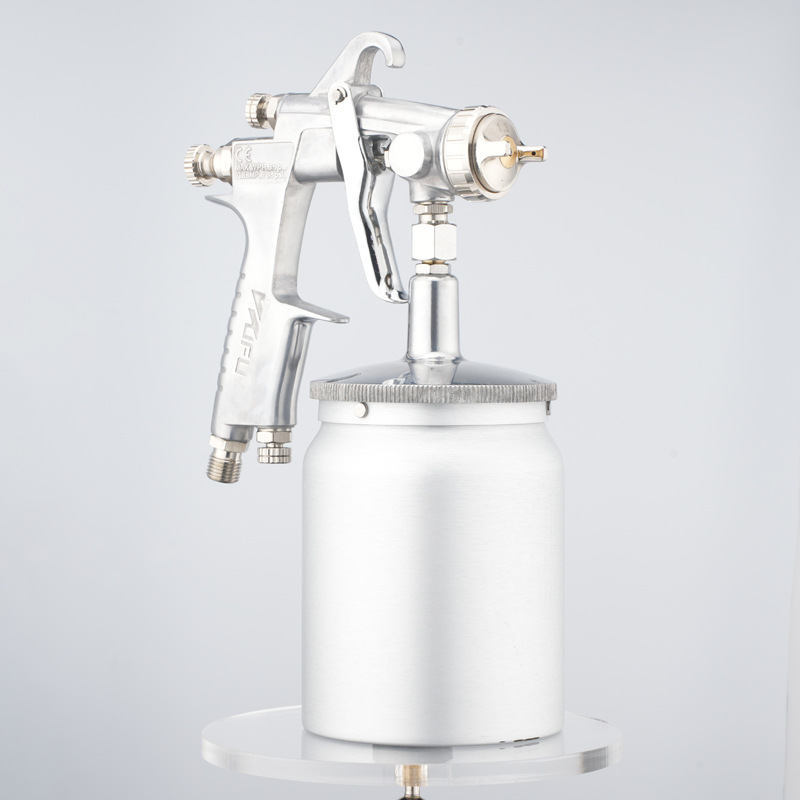 Transfronteriza personalizada W-101S pistola de pulverización neumática 1.3 / 1.5mm alta atomización 600ml botella de pulverización pistola de pintura