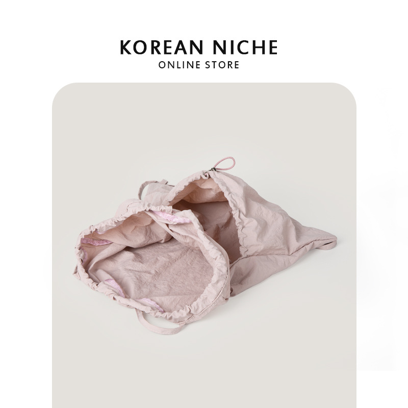 Mochila de Nailon Transpirable y Ligera de Estilo Harajuku Informal Unisex para Mujer, Verano 2023