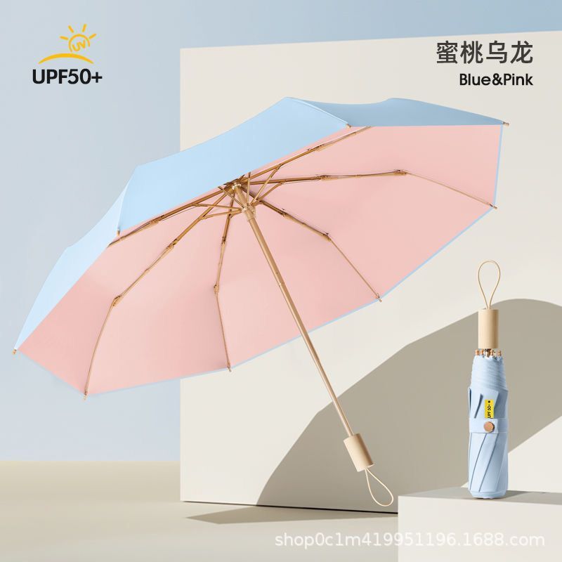 雨伞大号防晒防紫外线晴雨两用女太阳伞加厚手动折叠遮阳伞批发男|undefined