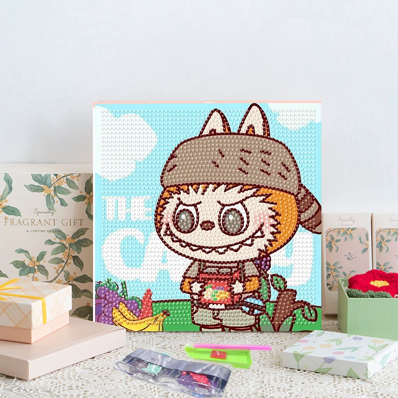 Алмазная мозаика 20×20 см, детская анимационная панно, полная выкладка, новый стиль, ручная работа DIY, декор для гостиной