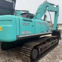 外贸专线四折出口 二手神钢SK350挖掘机