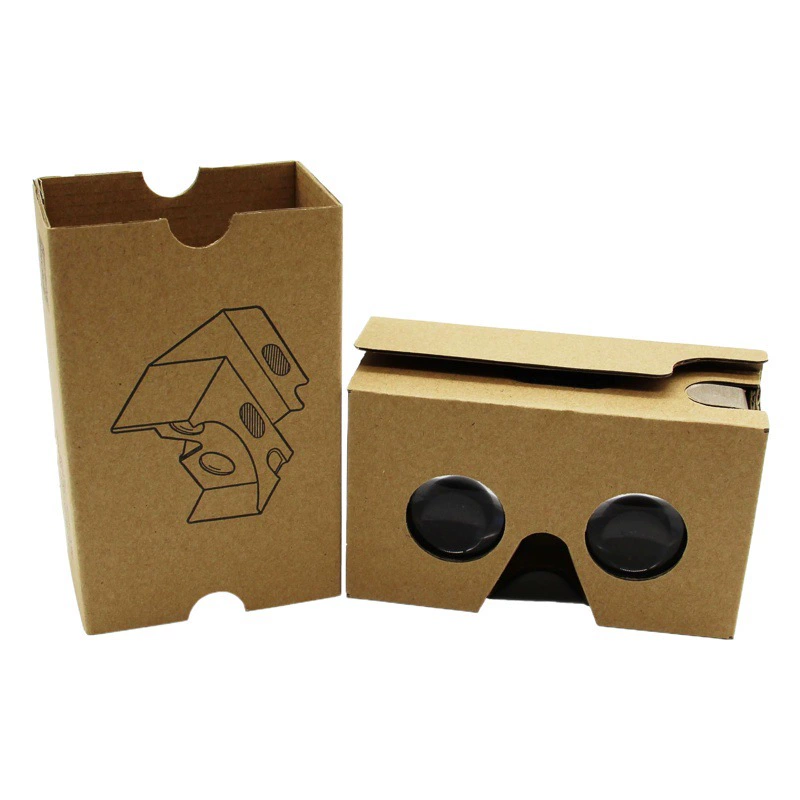 Vr очки Google carton 2 поколения VR картон vrbox 3D Очки виртуальной реальности производители источника