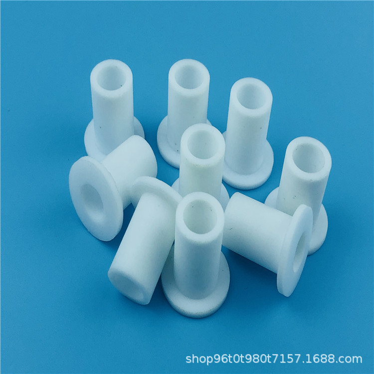 PTFE塑料台阶垫 特氟龙聚四氟乙烯直通柱 管道阀门四氟法兰平垫