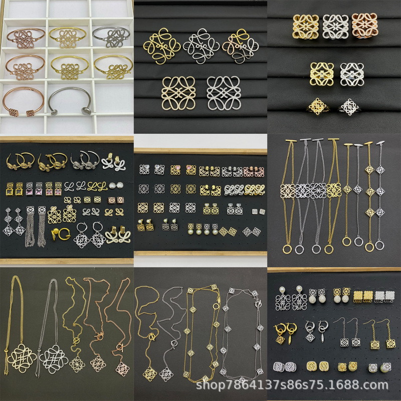 Cross-Border New Classic Style Luo Wei Bracelet with Hollow-Out Full Diamond Letters, Women's Retro Version with Logo, Wholesale with Album Cross-Border New Classic Style Luo Wei Bracelet with Hollow-Out Full Diamond Letters, Women's Retro Version with Logo, Wholesale with Album