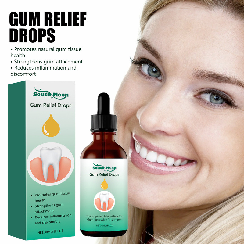 South Moon Gum Care Drops: Care for Your Gums, Relieve Periodontal Blistering, and Provide Oral Cleaning Care Drops South Moon Gum Care Drops: Care for Your Gums, Relieve Periodontal Blistering, and Provide Oral Cleaning Care Drops