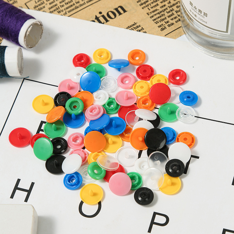 纽扣T5塑料四合扣婴儿童装 POM材料棉衣雨衣睡袋夹克纽扣厂家批发