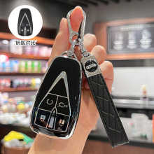 专用长安cs75plus钥匙套univ逸动cs35车cs55第四代三代二uinv扣壳