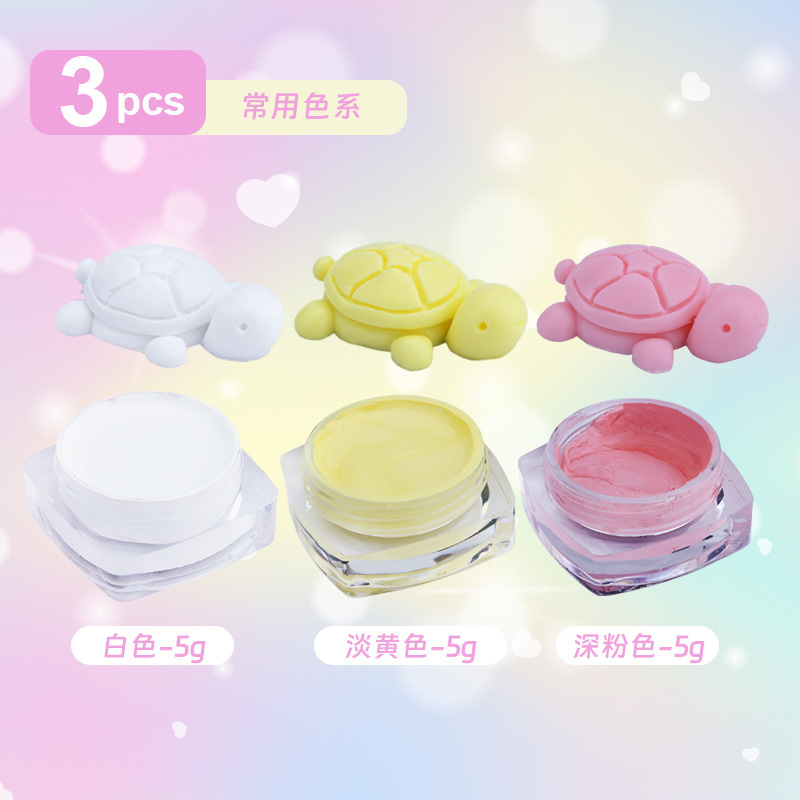 巧巧5g装つまみ色膏マカロン油性クリームDIYつまみ楽シリカゲル色膏カラー顔料セット|undefined
