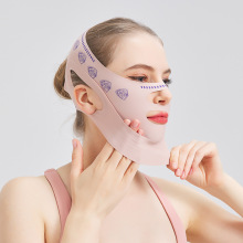 睡眠v脸绷带小脸绑带 脸部提拉面雕仪器 双下巴咬肌面罩v脸神器牌
