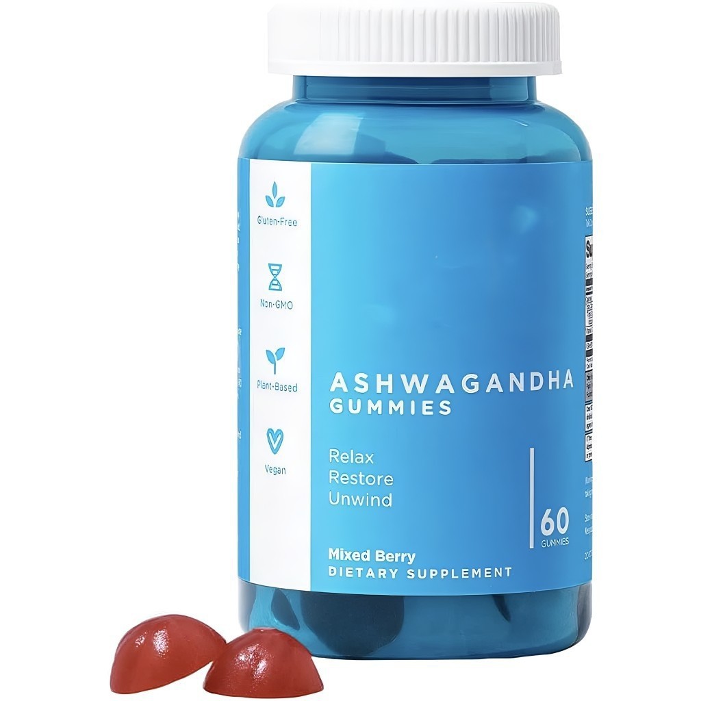 跨境TK爆款  南非醉茄软糖60粒 Ashwagandha gummies 直销可OE M