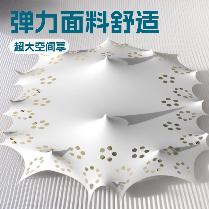Wedding Cheese Tent Outdoor Super Large Stretchable Canopy with Holes Versatile Canopy