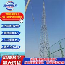 20米油库专用避雷塔GFL角钢避雷针塔螺栓连接建筑避雷铁塔