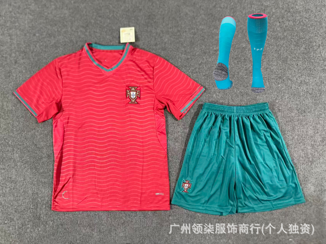 Camiseta de local de Portugal 2627 (Estilo B)