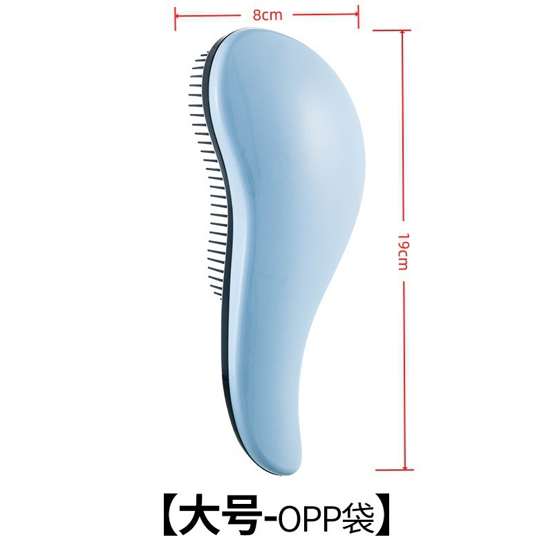 Cojín de aire peine de la mujer especial de pelo largo airbag masaje peine cabeza grande curvado costilla peine modelado artefacto peine al por mayor