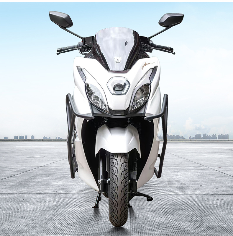 Suitable for Haojue Ufr150 Bumper Anti-Fall and Anti-Collision Scooter Bumper Front and Rear Fully Surrounded Protective Bumper Modification Parts