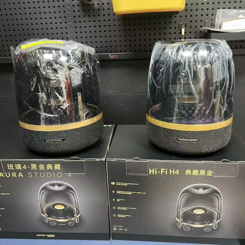 新品哈曼卡顿音乐琉璃4黑金典藏蓝牙音箱礼物家用桌面高颜值音响|undefined