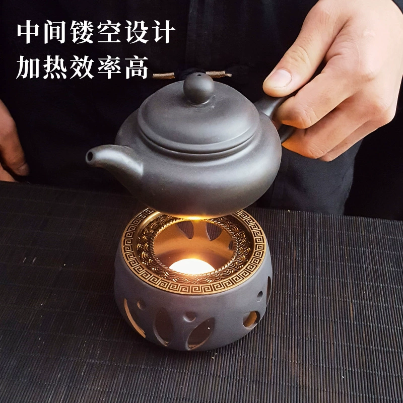 Теплее для чая в японском стиле Теплоизоляционный лист теплая прокладка для чайной плиты благовония чайная церемония нагревательный изоляционный Лист Аксессуары полый