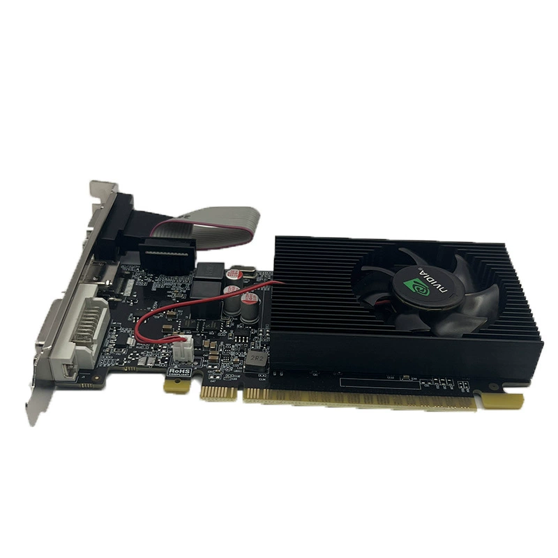 GT740 4Г видеокарта / GT730, полувысокая плата, размер шасси 2U, универсальный настольный компьютер, независимая видеокарта DDR3