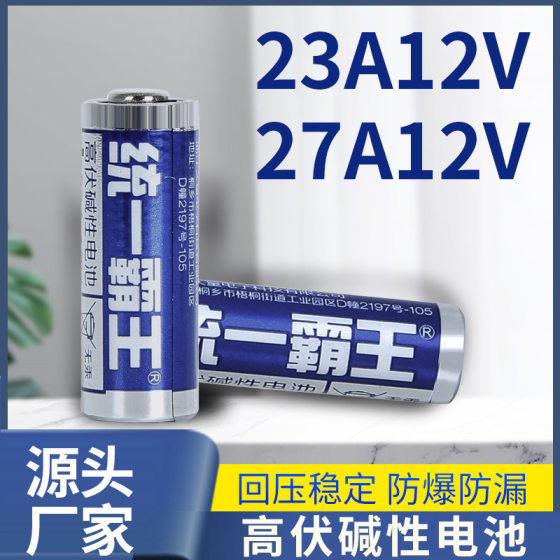 Unified Overlord 23A12V battery remote control roll gate doorbell toy electronic 12V23A battery