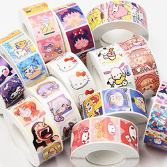 サンリオ漫画元神ステッカー海賊王スポンジ赤ちゃん包装シールアニメかわいいラベル
