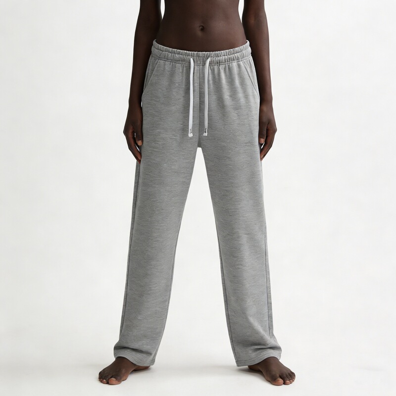 Spring and autumn men's cross-border pants, European size, American style jogger pants, loose straight casual pants, sweatpants, knitted pants, wide-leg pants