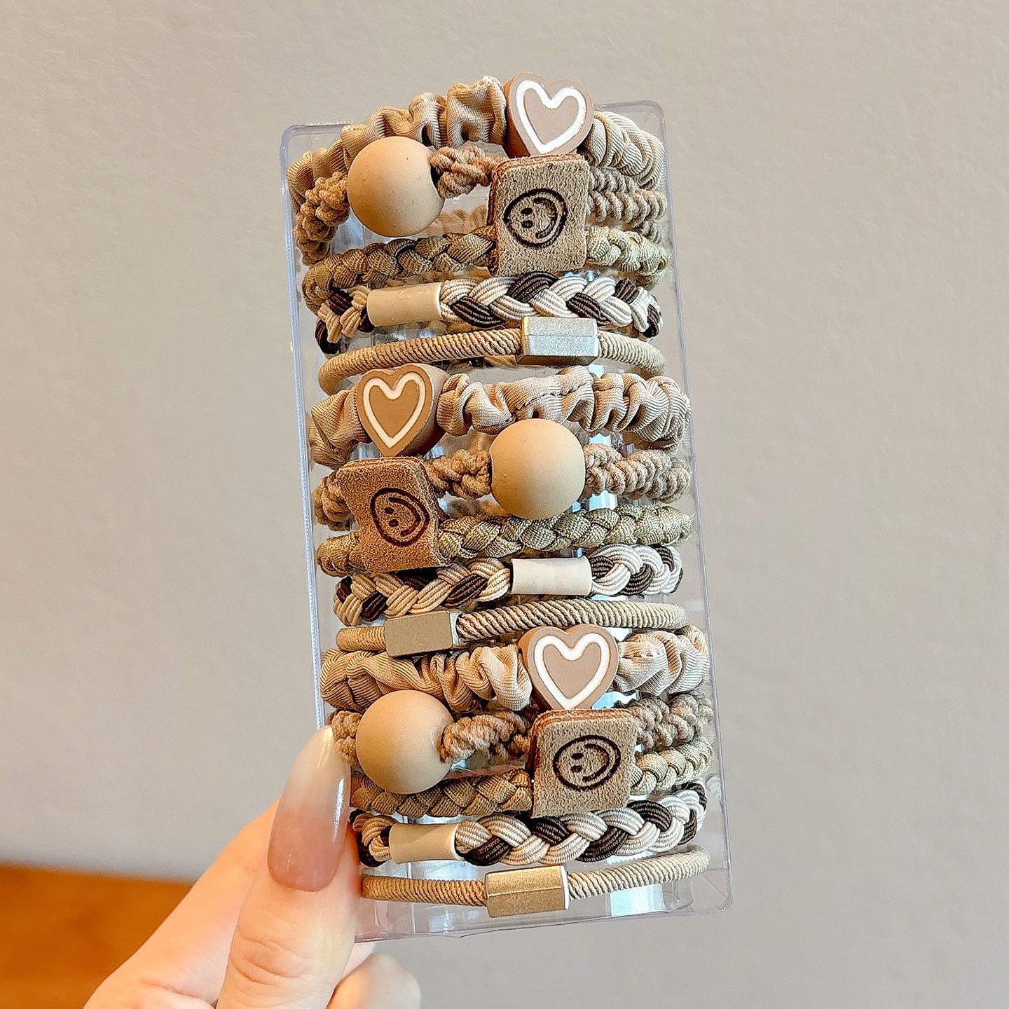 Coletero elástico sencillo de nuevo estilo 2026, banda para el pelo pequeña sin costuras para mujer, suave para el cabello, sujetador de cola de caballo.