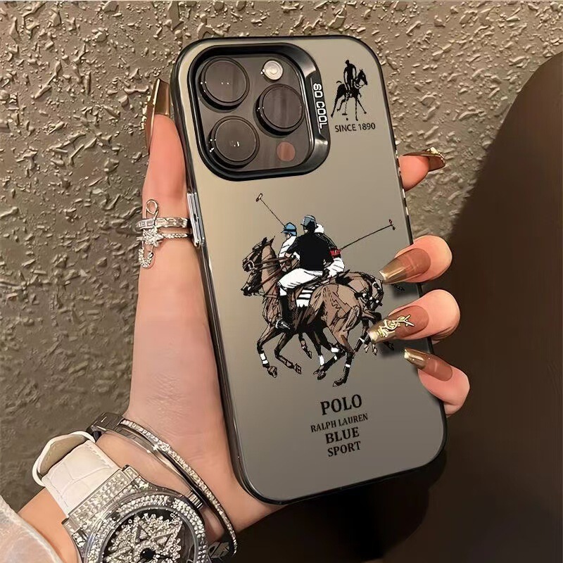 Polo Sports Suitable for Apple 17 New Mobile Phone Case Iphone15 Promax Trendy 16 Classy 14 Cross-Border