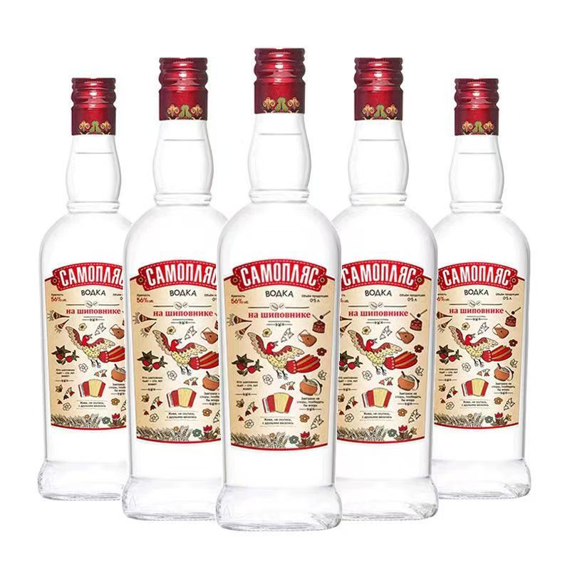 俄罗斯原装进口小鸟伏特加56°高度数白酒佳酿伏特加洋酒500ml