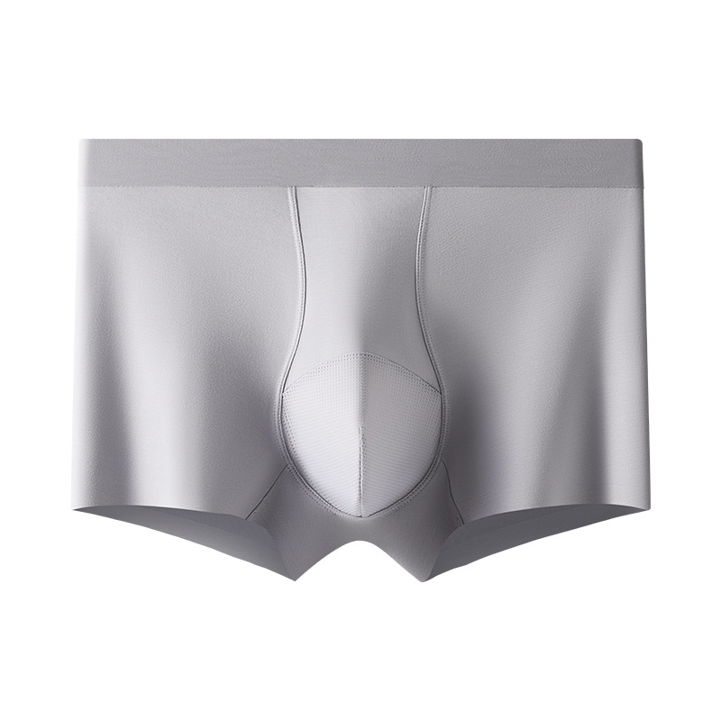 50S Modal calabaza transpirable malla cómodo hombre sin marca cintura media hombre 10A calzoncillos antibacterianos
