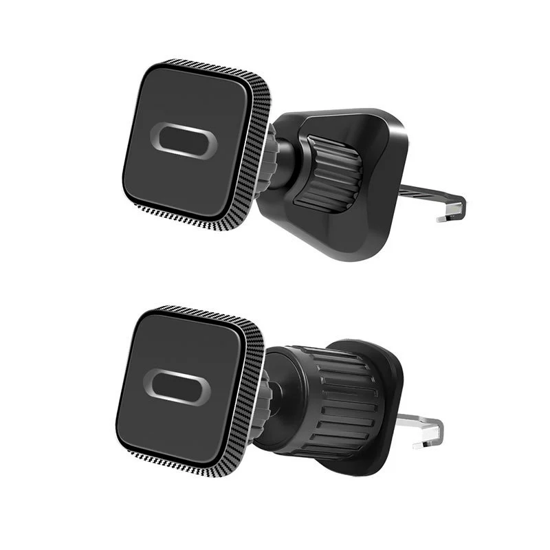 Металлический Реверсивный крюк воздуховыпускное отверстие Автомобильный Кронштейн для мобильного телефона магнитное всасывание автомобильная навигация фиксированная опорная рама универсальная