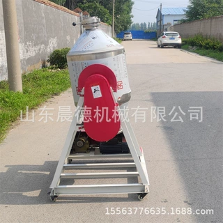 100型塑料颗粒混料机 酸奶粉麦片搅拌注塑不锈钢鼓式混合机