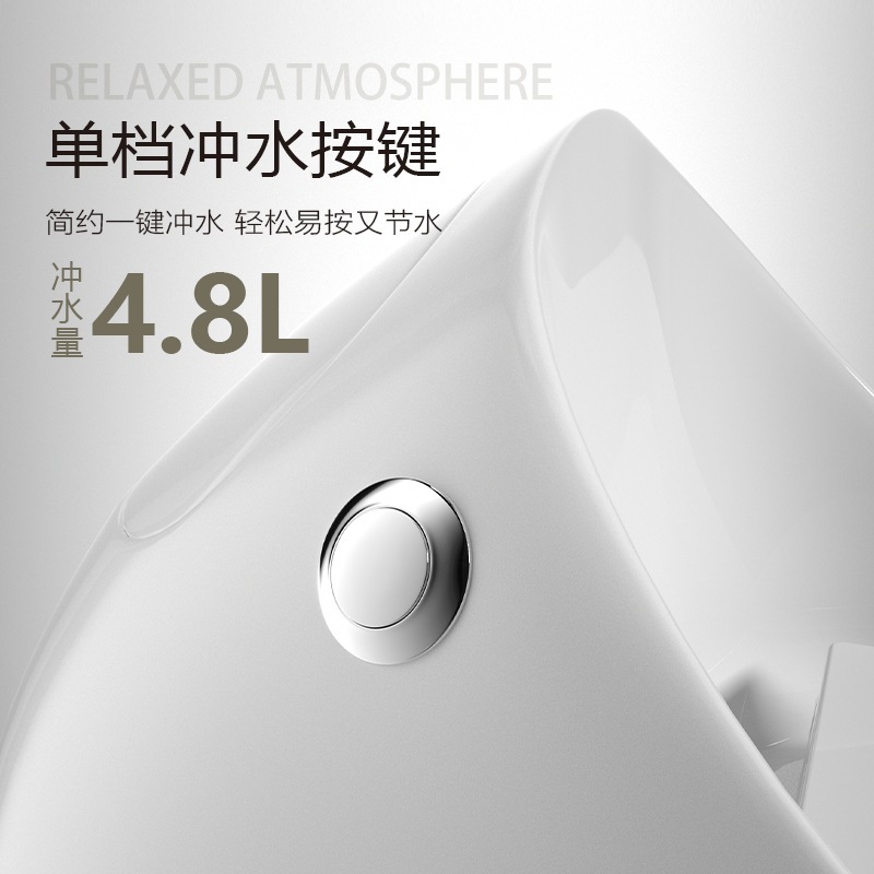 Diseño de huevo de inodoro doméstico ordinario superpiral sifón unido silencioso caída lenta inodoro al por mayor