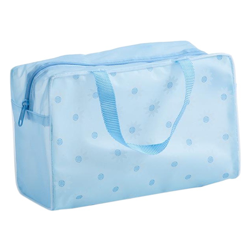 Spot PVC floral wash bag Travel large capacity waterproof cosmetic bag travel wash bath cosmetic bag wholesale
