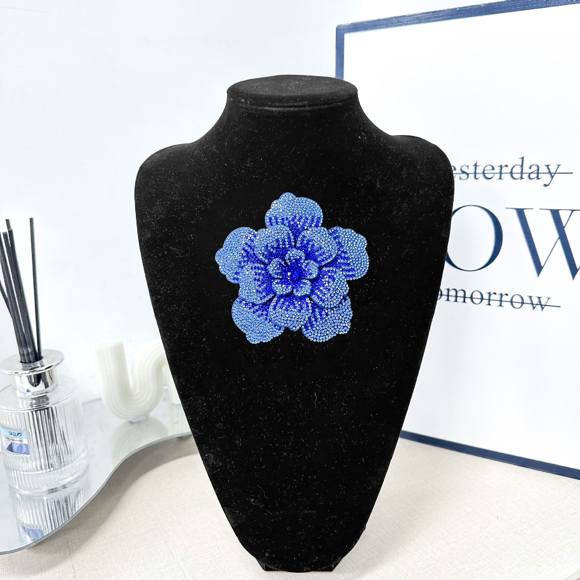 Flores tridimensionales de alta calidad diamante pectoral DIY materiales de decoración hecha a mano accesorios de sequilla ropa gorras accesorios de zapatos